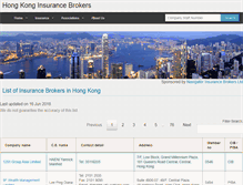Tablet Screenshot of hongkonginsurancebrokers.com